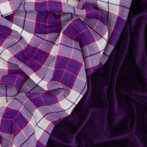 **NEW** Braw Violet Tartan