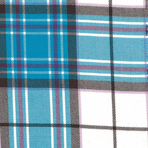 McKellar Dress Turquoise Tartantown