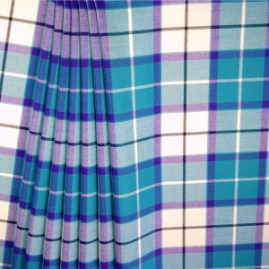 Bonnie Aqua Tartan