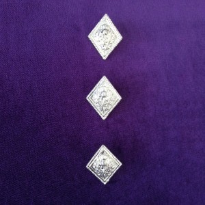 Highland Dancing Thistle buttons
