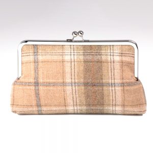 Harvest Tweed Wool Clutch Bag