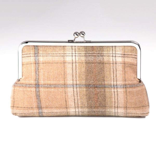 Harvest Tweed Wool Clutch Bag