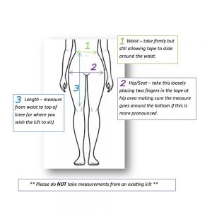 Kilt Measurement Guide