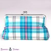 Thistle Aqua Clutch Bag
