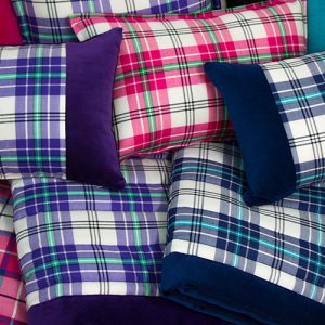 tartan soft furnishings