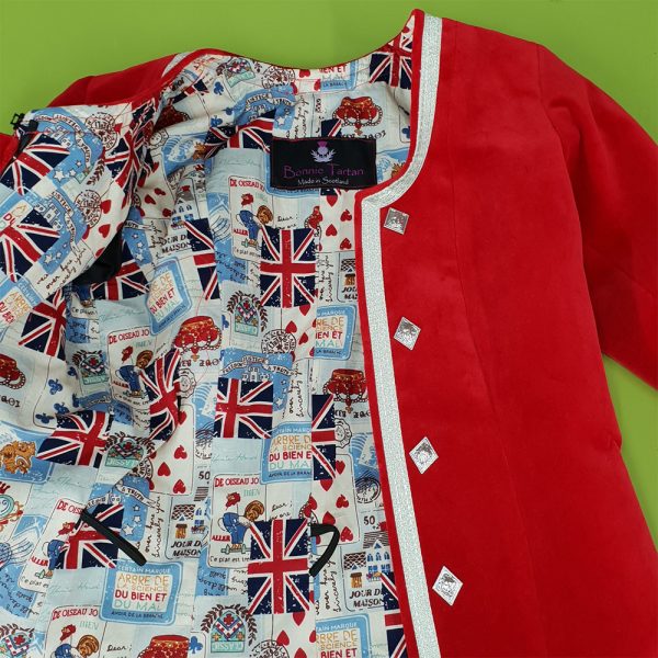 Bonnie Tartan Flame jacket