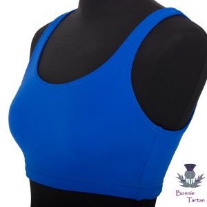Performance Crop Top in Royal