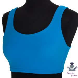 Performance Crop Top in Sky