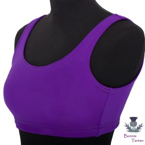 Performance Crop Top in Violet
