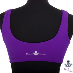 Performance Crop Top in Violet