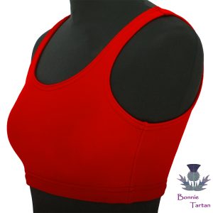 Performance Crop Top in Flame