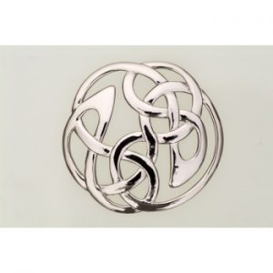 Celtic Plaid Brooch