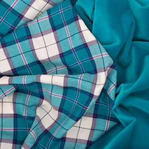 Highland Aqua Tartan