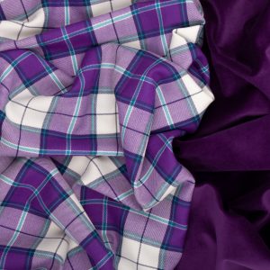 Highland Violet Tartan