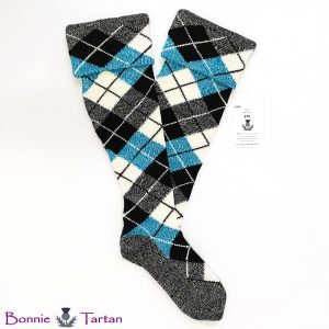 Highland Dancing Hose - Bonnie Shadow Tartan - H100