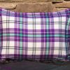 Thistle Violet Cushion