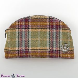 Autumn Tweed Wool Washbag