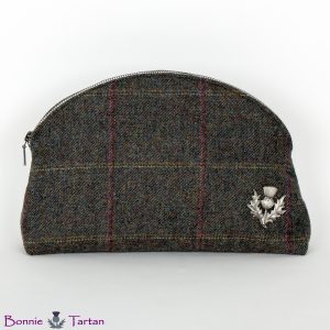 Bracken Tweed Wool Washbag