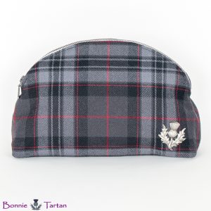 Granite Tartan Wool WashBag