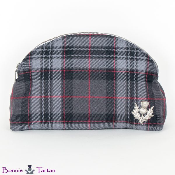 Granite Tartan Wool WashBag