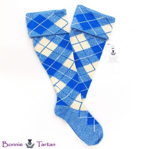 Highland Dancing Hose - Erskine Sky Blue Dress - H114