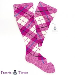 Highland Dancing Hose - Menzies Dress Fuchsia - H119