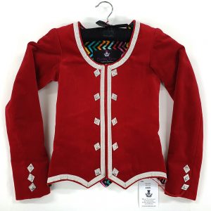 Bonnie Deep Flame Highland Dancing Jacket