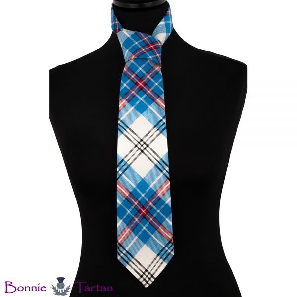 Thistle Sky Tartan Tie
