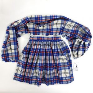 Aboyne Skirt and Plaid - Thistle Royal Tartan - S103