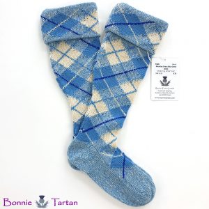 Highland Dancing Hose - Menzies Dress Blue - H126