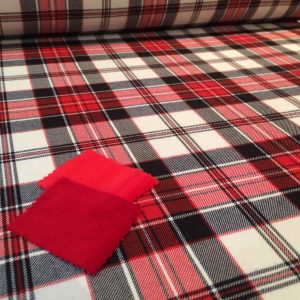 Crieff Dress - Red & Black Tartan (Canadian) - Child Hose