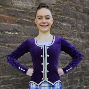 Eilidh Gammons Highland Dancing Velvet Jacket