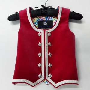 Highland Waistcoat - Rose - W107