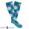Alba Aqua Tartan Hose