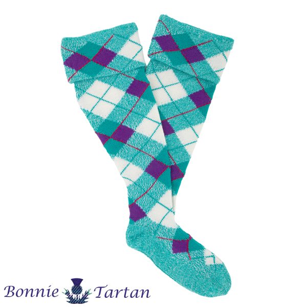 Culloden Dress – Aqua Tartan (Canadian)