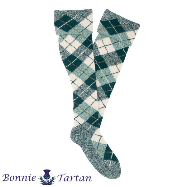 Drummond of Perth Dress – Green Tartan