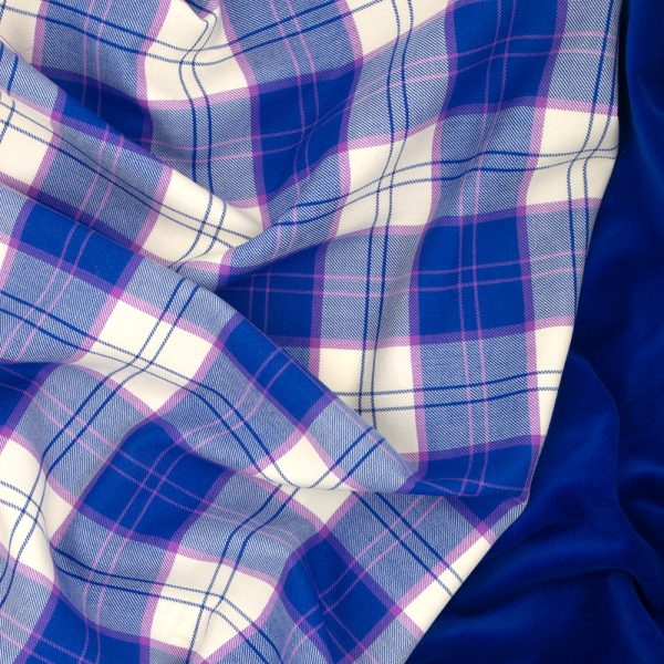 Alba Royal Tartan With Royal Velvet