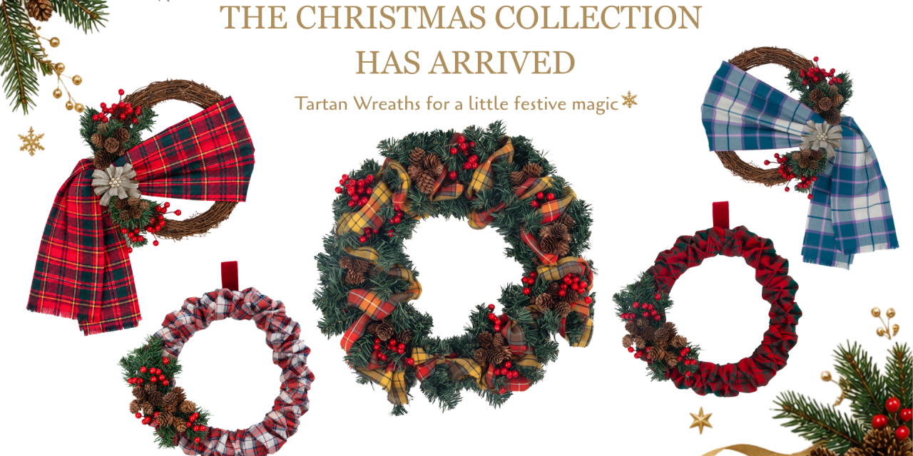 Bonnie Tartan Wreath